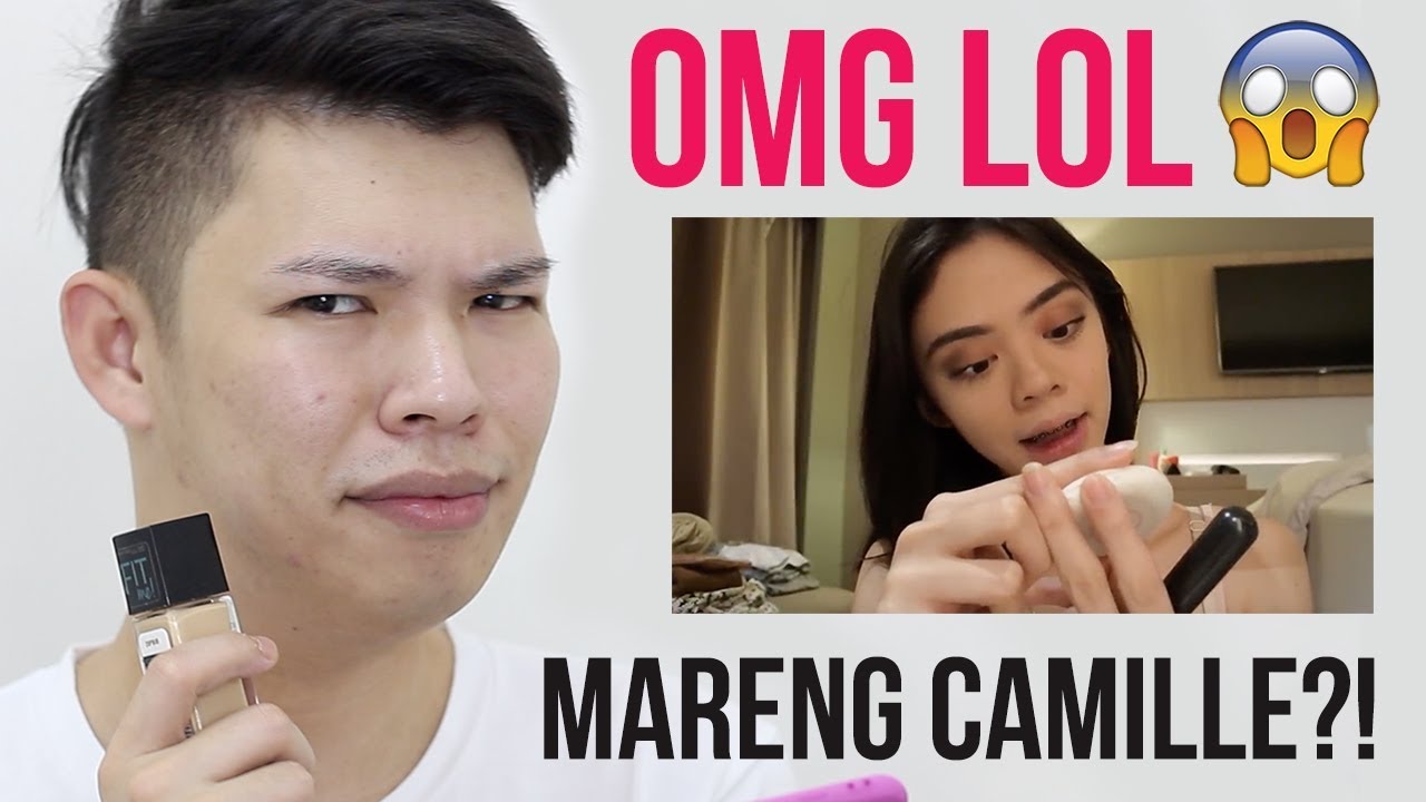 LOL!!! I TRIED FOLLOWING A MARENG CAMILLE OF JAMILL MAKEUP TUTORIAL | Kenny Manalad