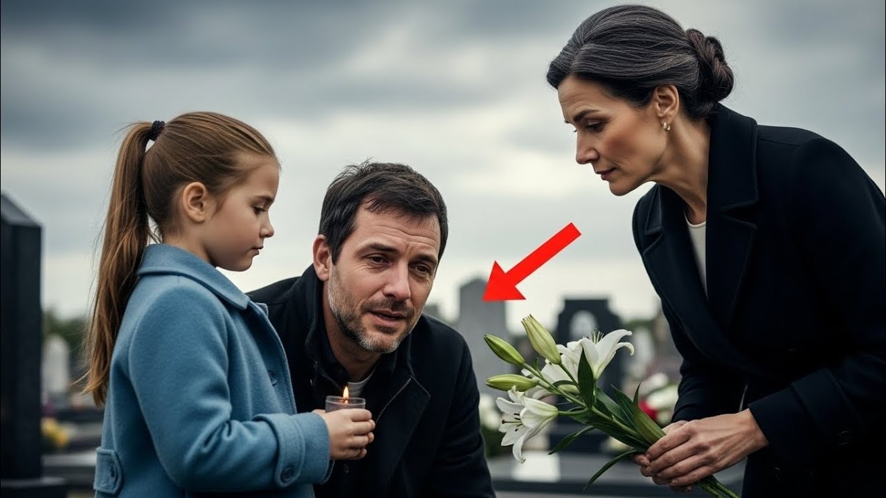 The billionaire didn’t know the crying man — but she FROZE when she read the name on the stone.