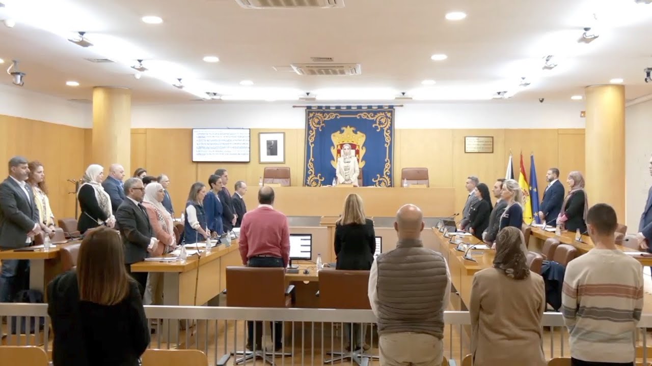La Asamblea de Ceuta guarda un minuto de silencio por el cabo Palacios