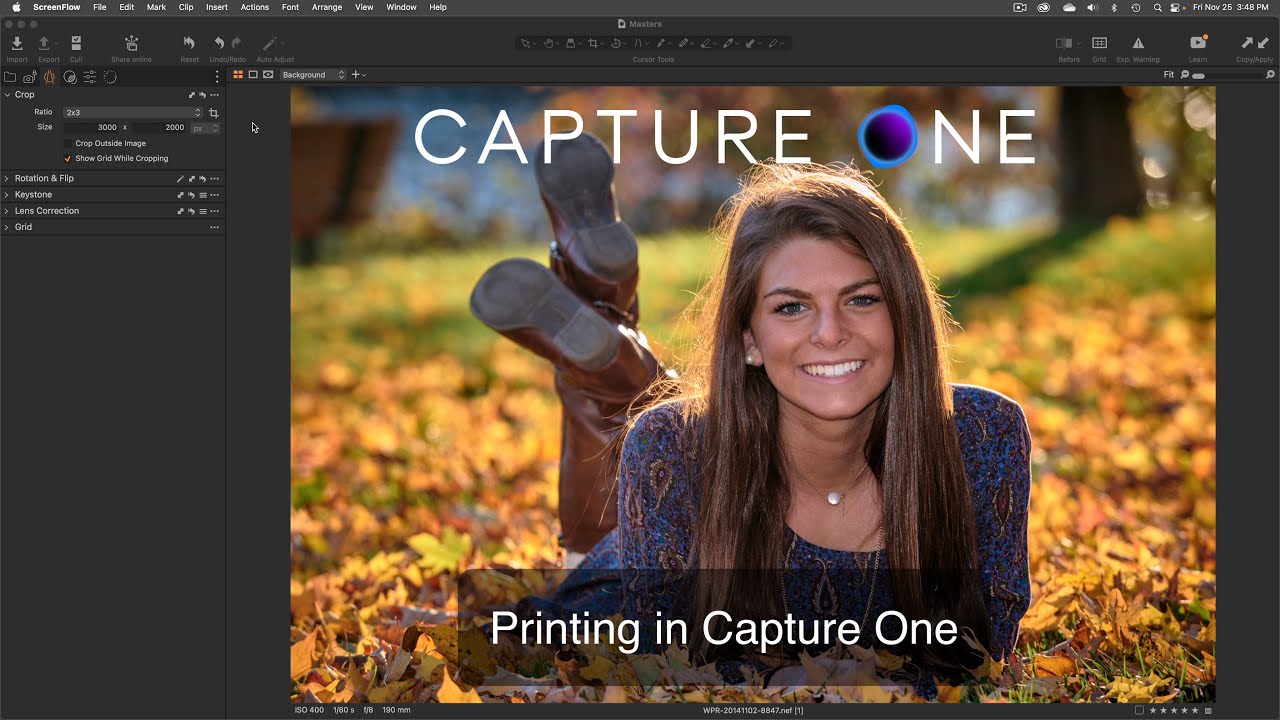 Printing in Capture One