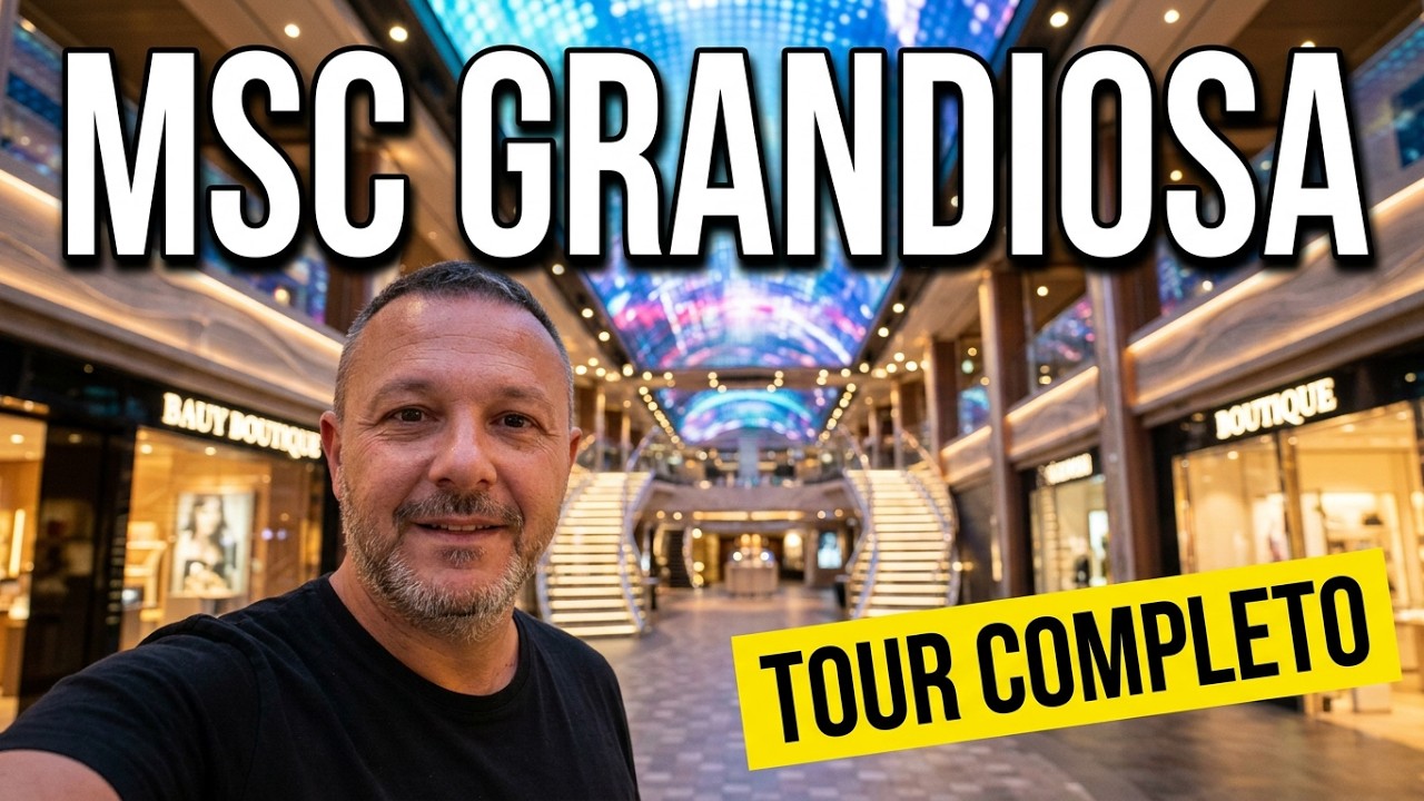 MSC GRANDIOSA IL TOUR COMPLETO - LA CROCIERA PERFETTA! 2026