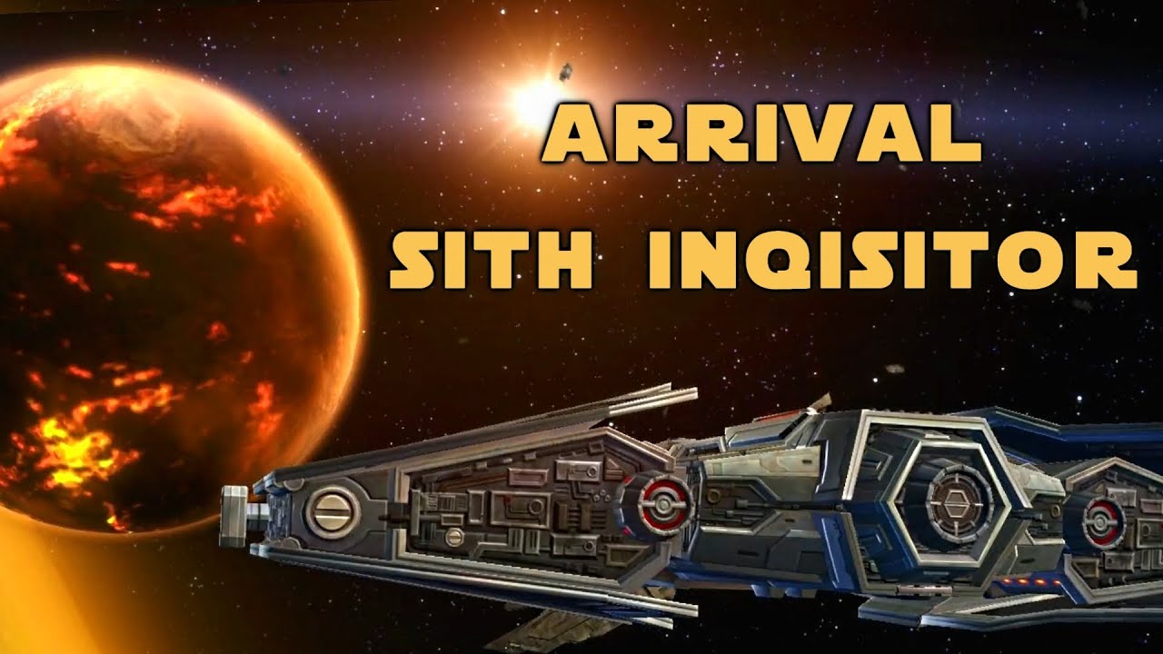 SWTOR Arrival on Oricon - Sith Inquisitor | Game Update 2.4 - The Dread War PTS