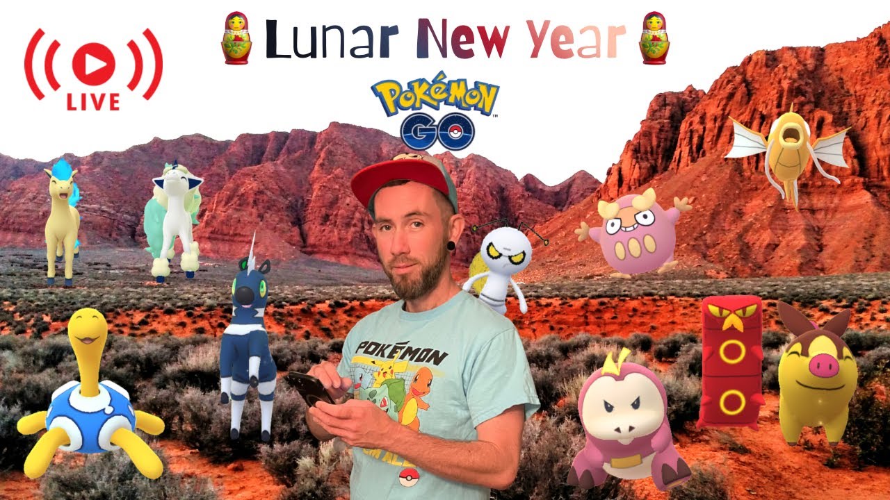 🪆Lunar New Year✨Galarian Bird hunt, Solgaleo raids, PvP & more! Pokémon Go LIVE🤞