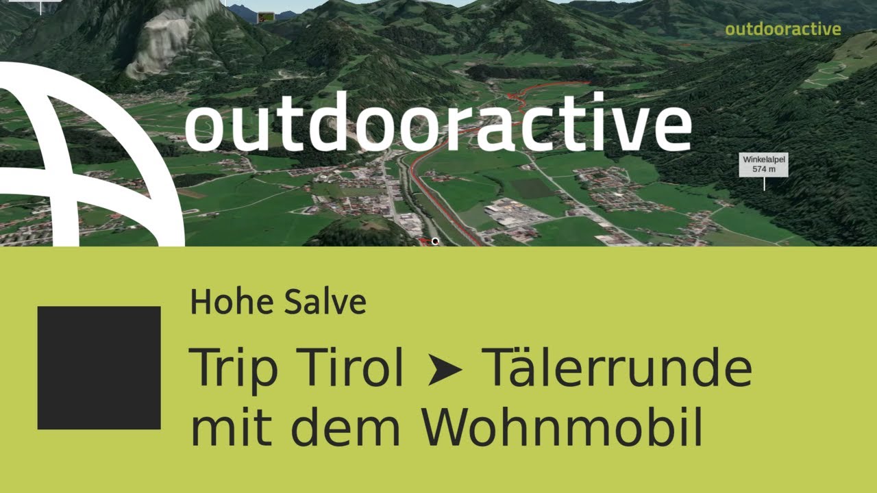 Wohnmobil Tour an der Hohen Salve: Trip Tirol ➤ T&auml;lerrunde mit dem Wohnmobil