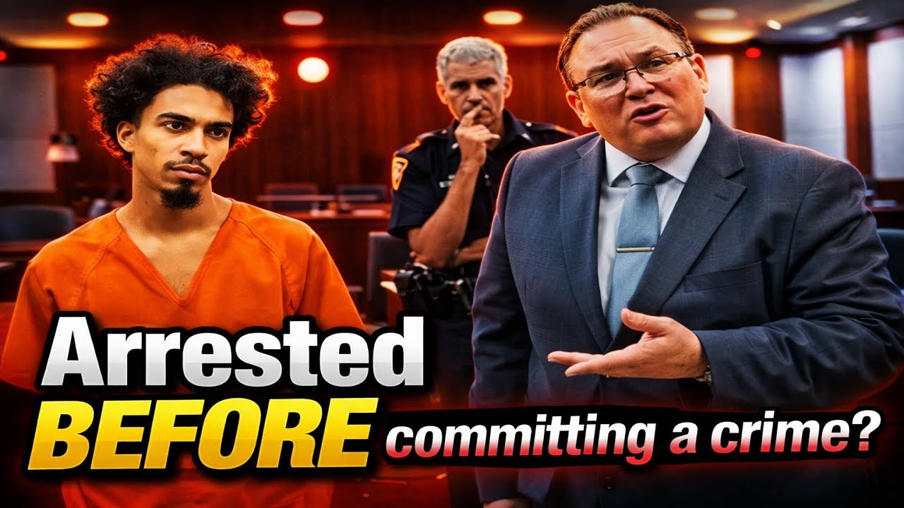 Arrested BEFORE committing a crime? Judge's reaction to this crazy case!