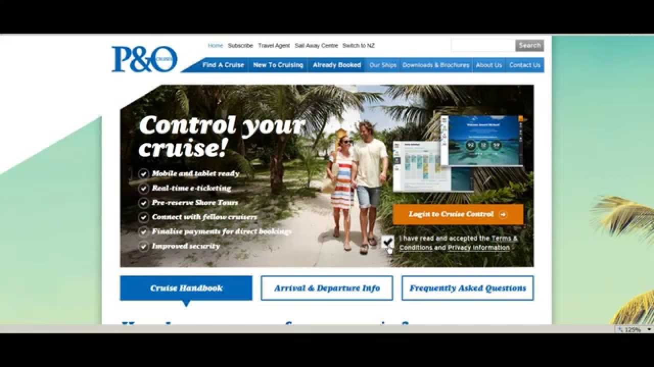PO Cruise Control   How to Print your eTickets