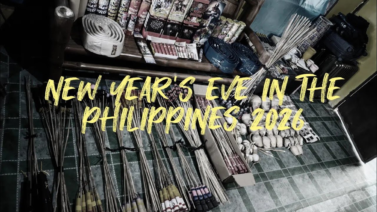 New Year's Eve in the Philippines 2026 | Raw Video | Salubong 2026 | Paputok 2026 |  Fireworks 2026