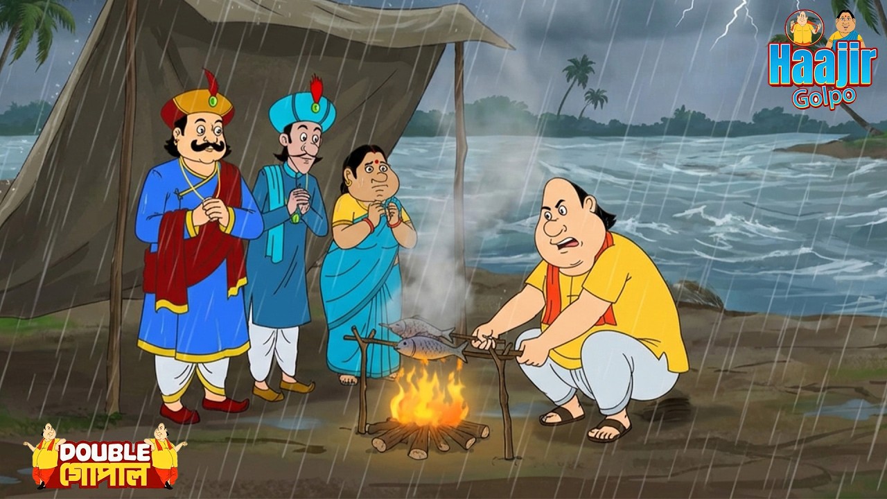 প্রবল বৃষ্টির কারণে গোপাল নদীর তীরে আটকা পড়েছে! | Gopal Bhar | গোপালভাঁড় | New Episode 2026