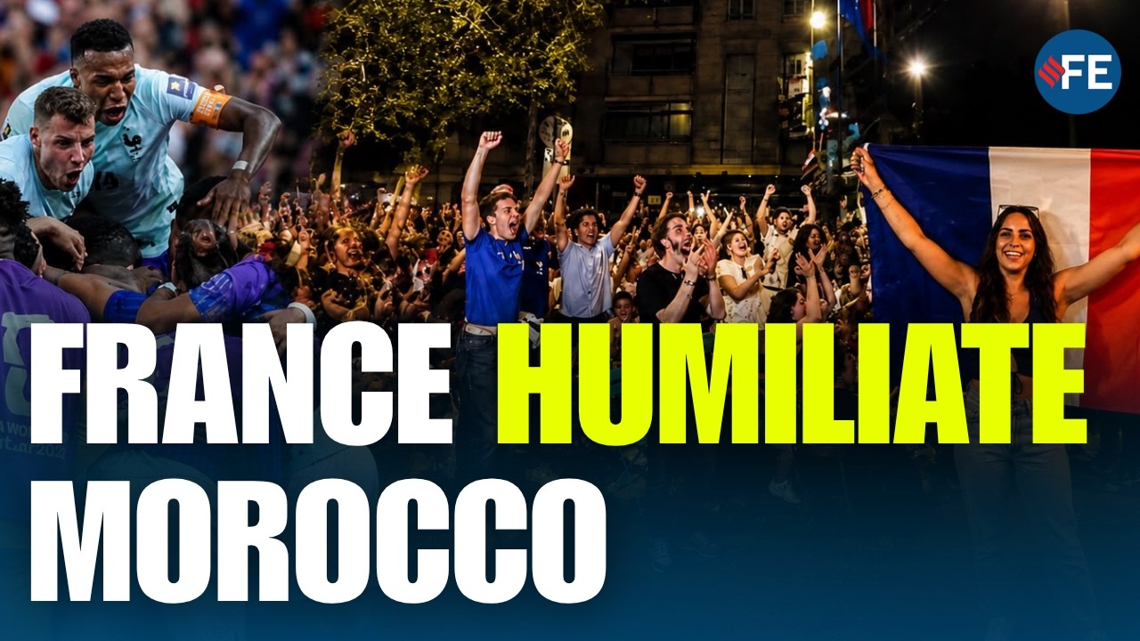 FIFA World Cup: Mad Celebrations In Paris; France Knock Out Morocco | Blue Wave Takes Over Streets