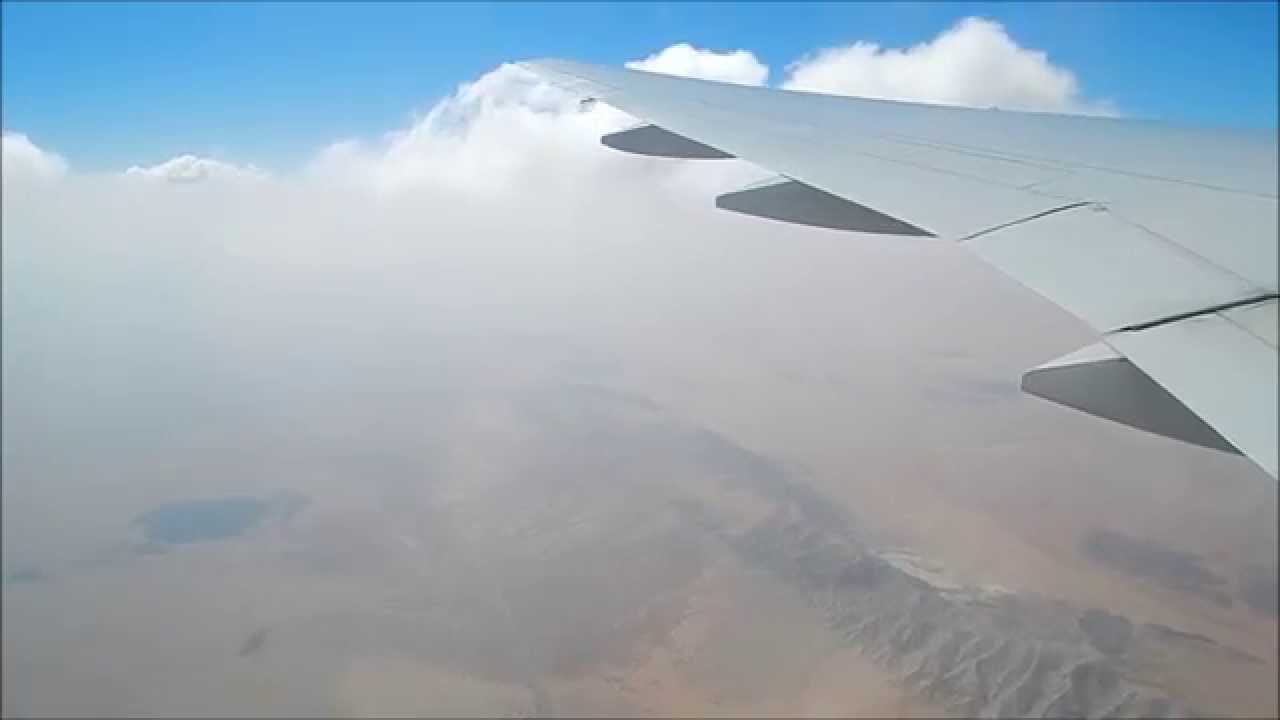 Dubai [DXB] approach & landing B773 