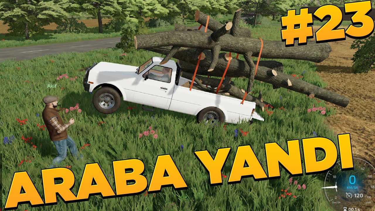 TARLAYA YANINDAKİ AGAÇLARI TEMİZLEDİK | FARMİNG SİMULATOR 2022 | FS 22 | fs22 öğretici oynanış