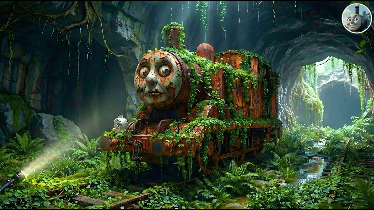 ASMR Car Restoration 🚂 – The Most Insane Tunnel Rescue: Restoring a Trapped Thomas Engine