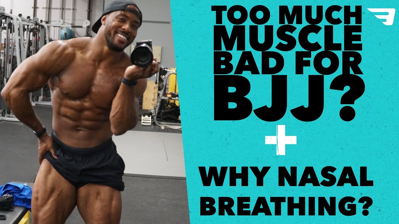 BJJ with TOO MUCH MUSCLE? NASAL BREATHING Secret Weapon? | White Belt Mentality
