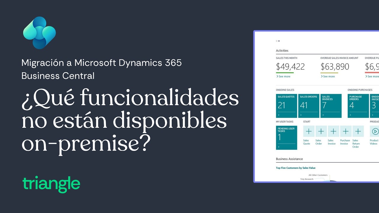 Migración a Business Central Cloud ¿Qué funcionalidades no están disponibles on premise?
