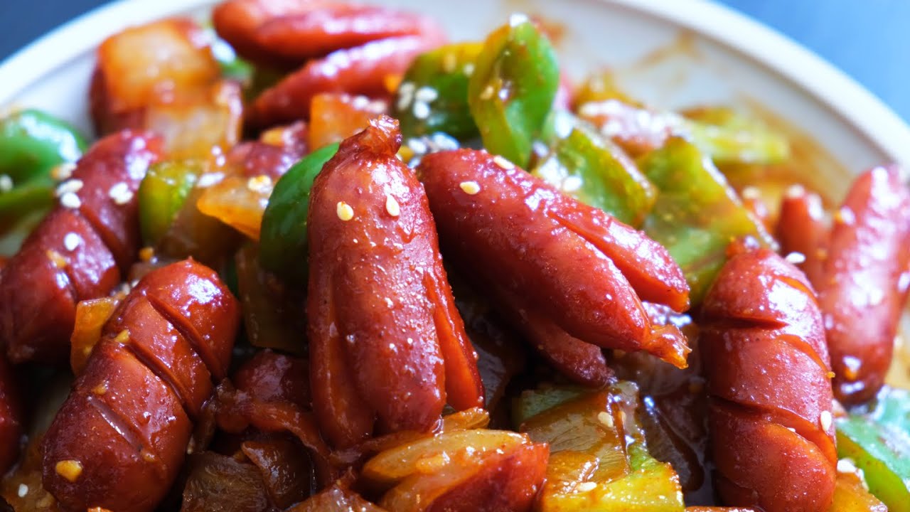 Korean Sausage Stir Fry : 소시지야채볶음 | Ordinary Kitchen 오디너리 키친