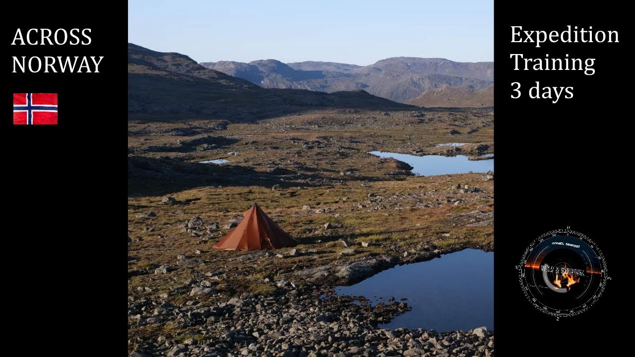 Hiking Jotunheim for 3 days. Trout, Iceberg, Fall bath.