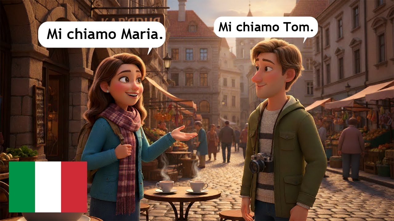 Italian Dialogues A1–A2 for Beginners | Easy Everyday Conversations