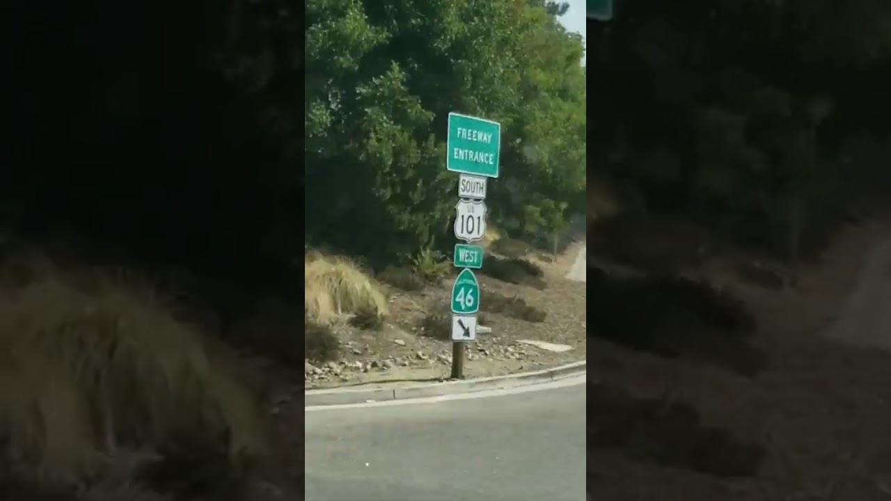 US-101 & CA-46, Paso Robles, CA #roadtrip