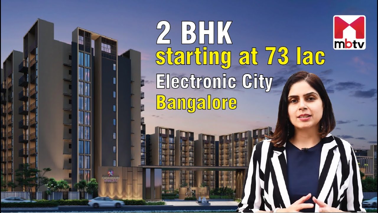 Квартиры 2 BHK от 73 лакх рупий в Electronic City, Бангалор #Casagrand #bengaluru