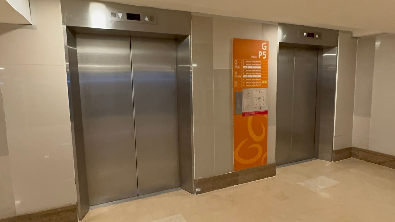 ( North Mall / Parking ) 2 Schindler Elevators @Alamanda Mall, Putrajaya, WP, Malaysia.