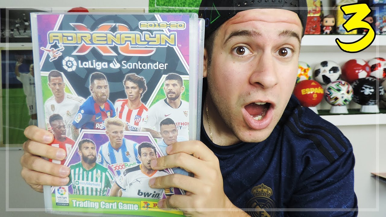 El ALBUM cada vez MÁS COMPLETO!! ADRENALYN XL 2019-20 LIGA SANTANDER | COLOCANDO CARTAS 3