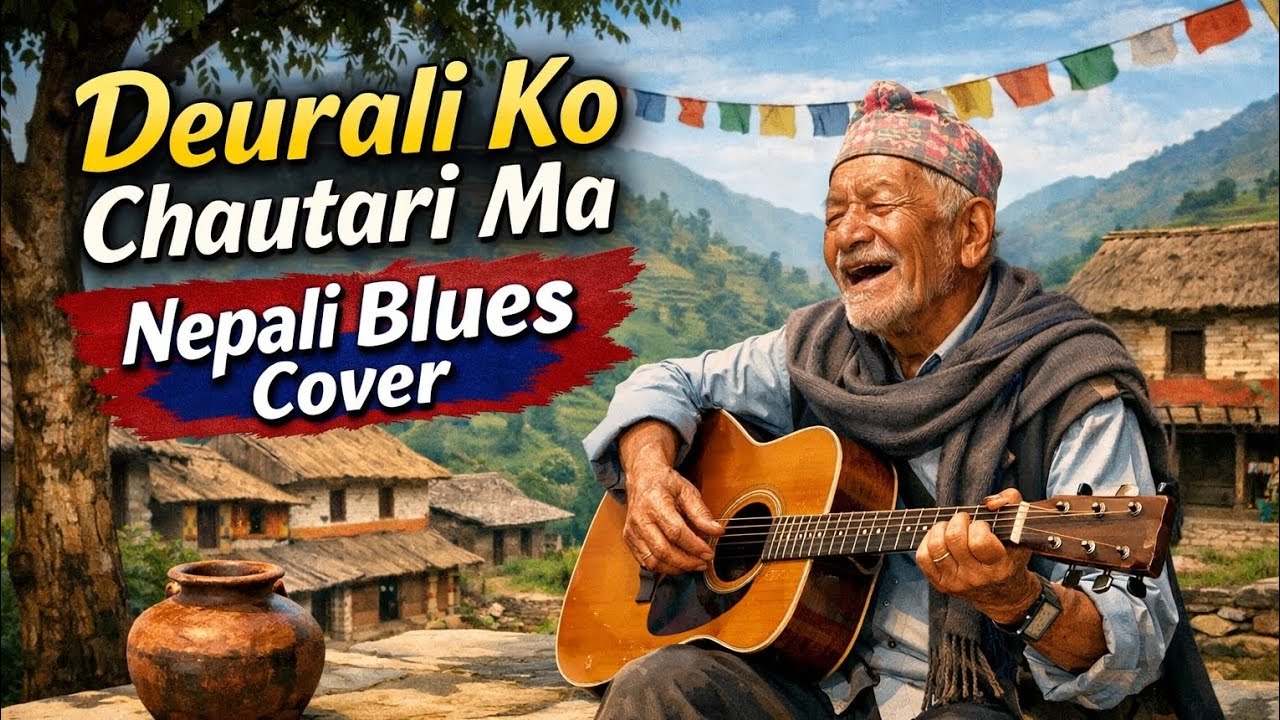 Deurali Ko Chautari Ma - Nepali Blues Cover (देउरालिको चौतारीमा)