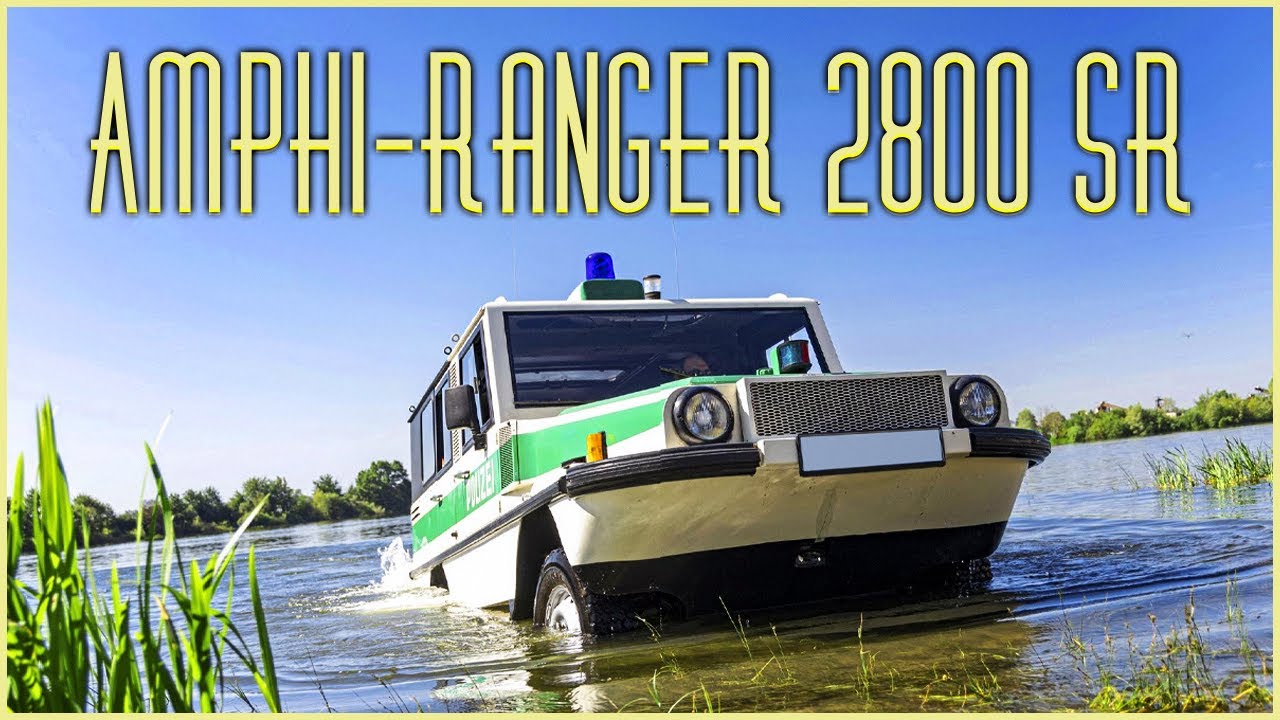 Amphi-Ranger 2800 SR: немецкая плавающая машина, покорившая сушу и воду