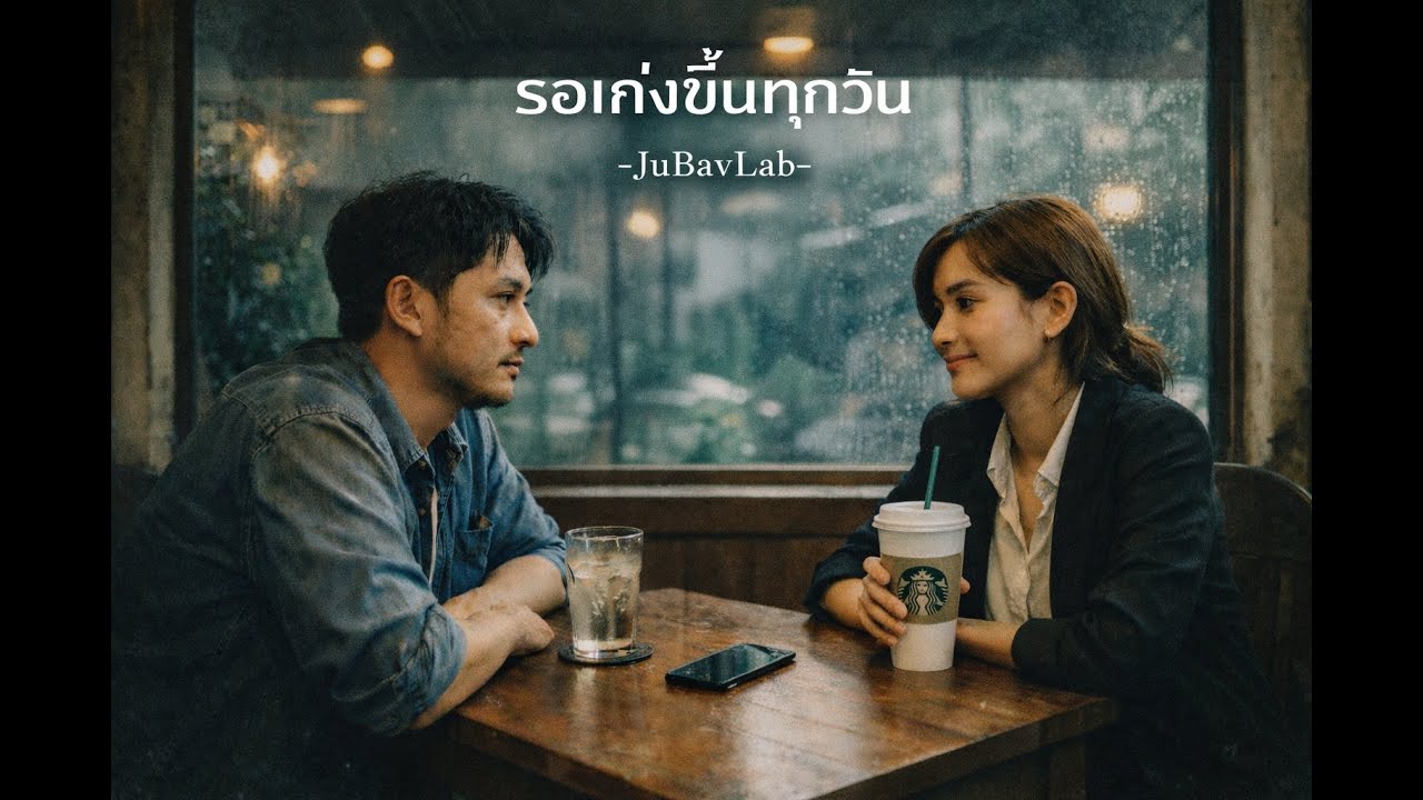 รอเก่งขึ้นทุกวัน - JuBavLab | เพลงใหม่ 2026 เพลงอกหัก [Lyrics Video]