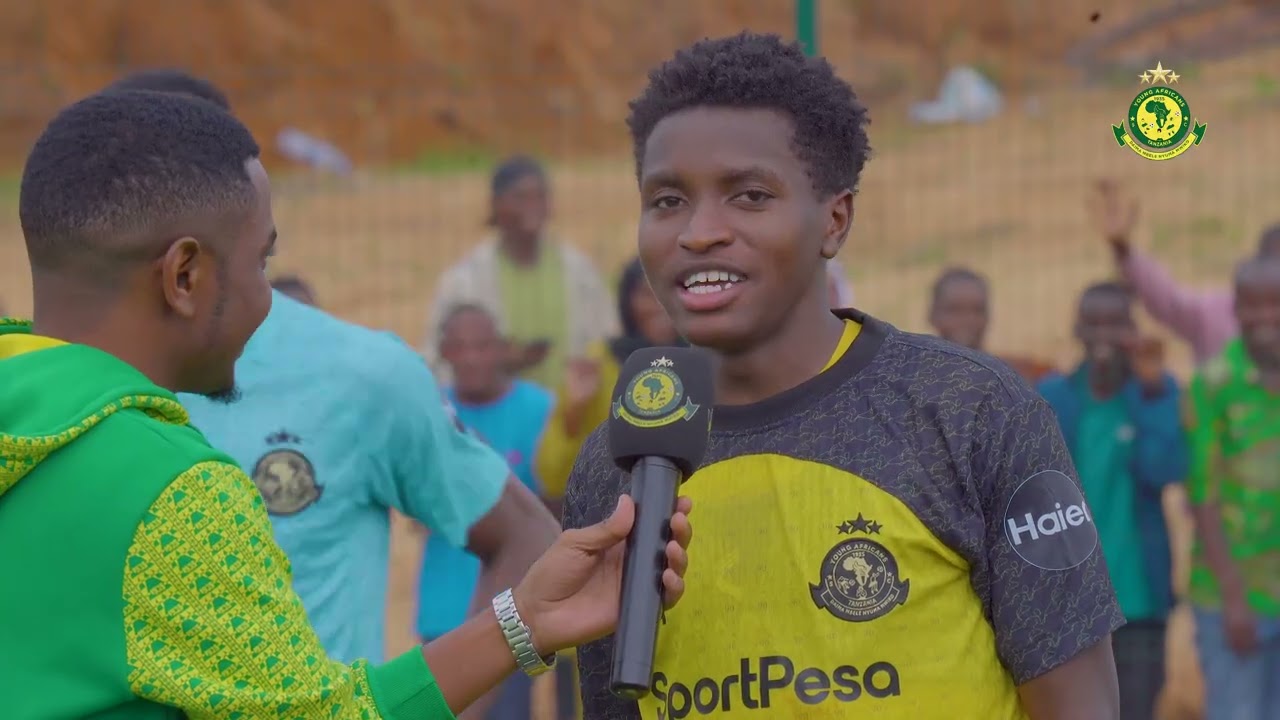 SIKIA KAULI YA ALLAN OKELLO BAADA YA KUFUNGA GOLI LAKE LA KWANZA AKIWA YANGA