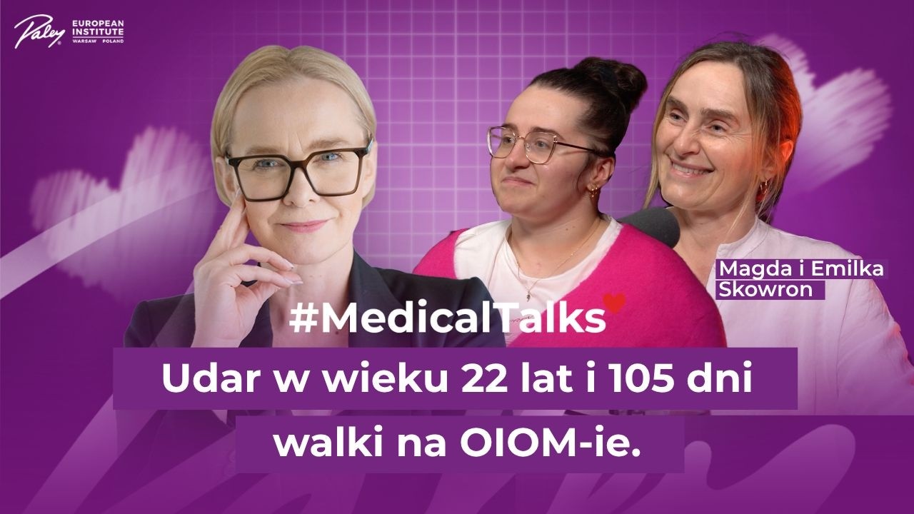 Udar w wieku 22 lat i 105 dni walki na OIOM-ie. Magda i Emilka Skowron  leczenie w Paley Europe