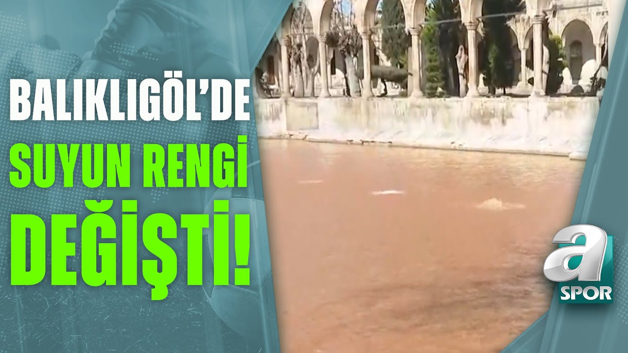 Deprem Sonrası Balıklıgöl'de Suyun Rengi Değişti / Şanlıurfa / 11.02.2023