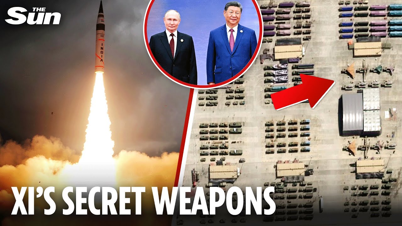 Leaked satellite pics reveal China's next-gen weapons for Taiwan invasion 