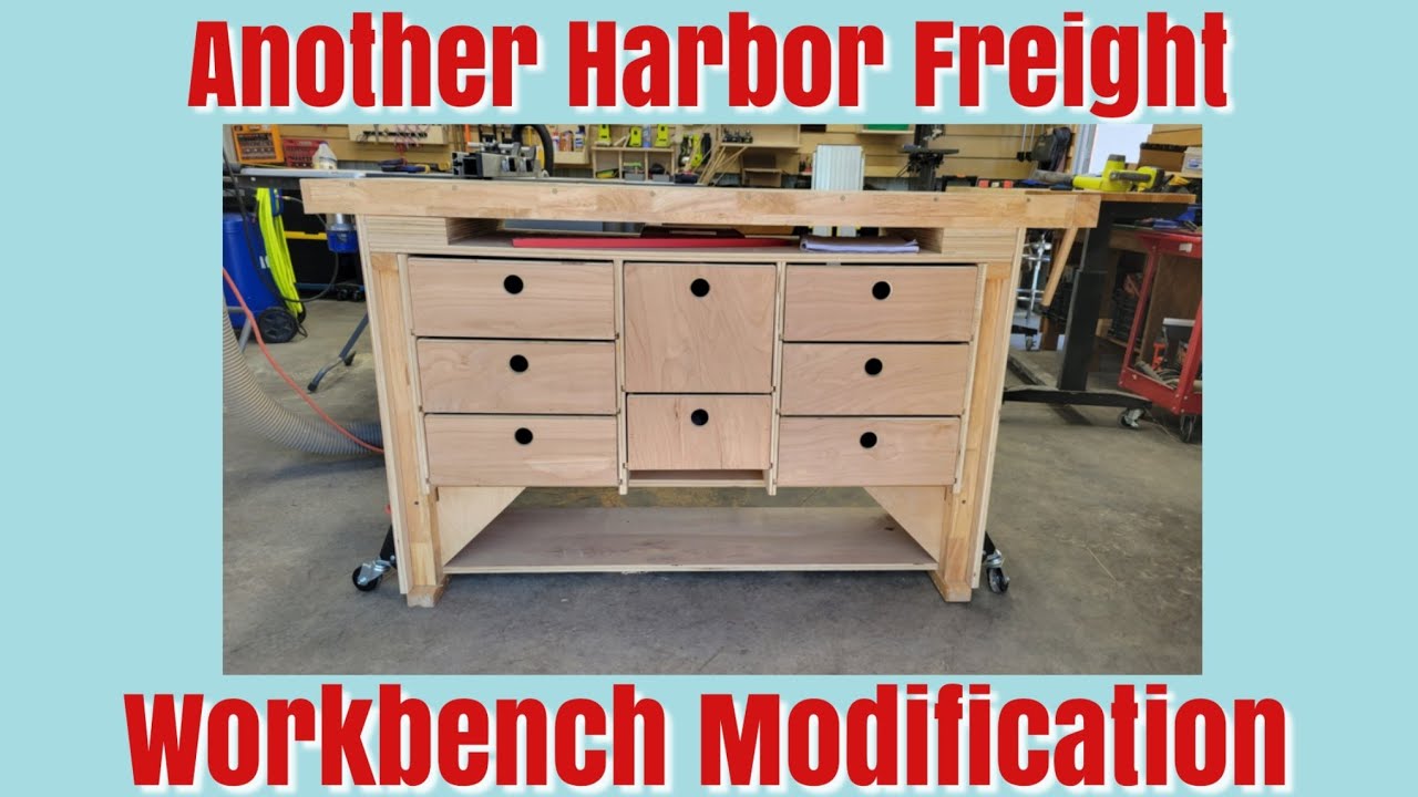Модификация рабочего стола Harbor Freight Windsor