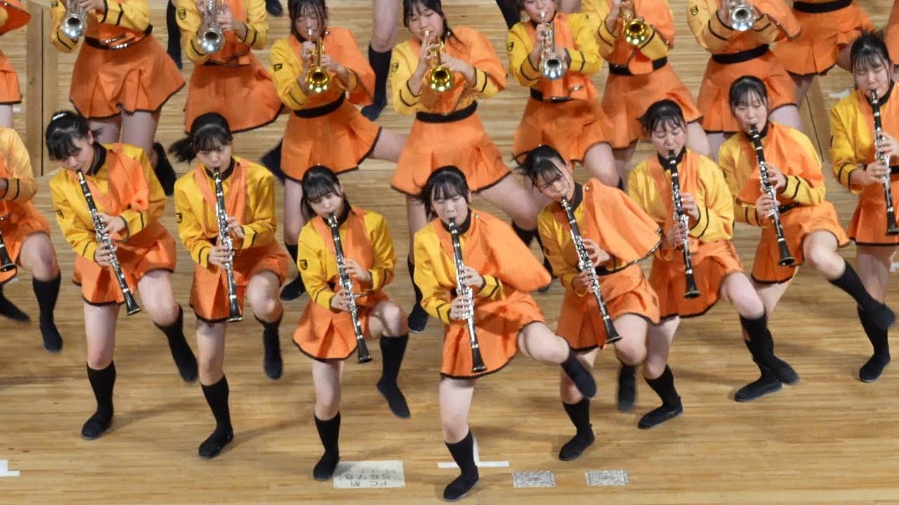 京都橘高校吹奏楽部 /Sing Sing Sing『心の絆コンサート』マーチングステージ Kyoto Tachibana SHS Band