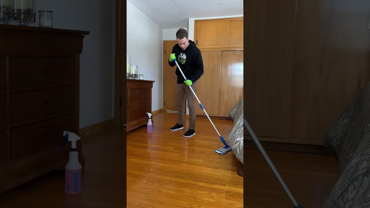 How I Like To Clean Wood Floors with Ecolab Scientific Clean products 