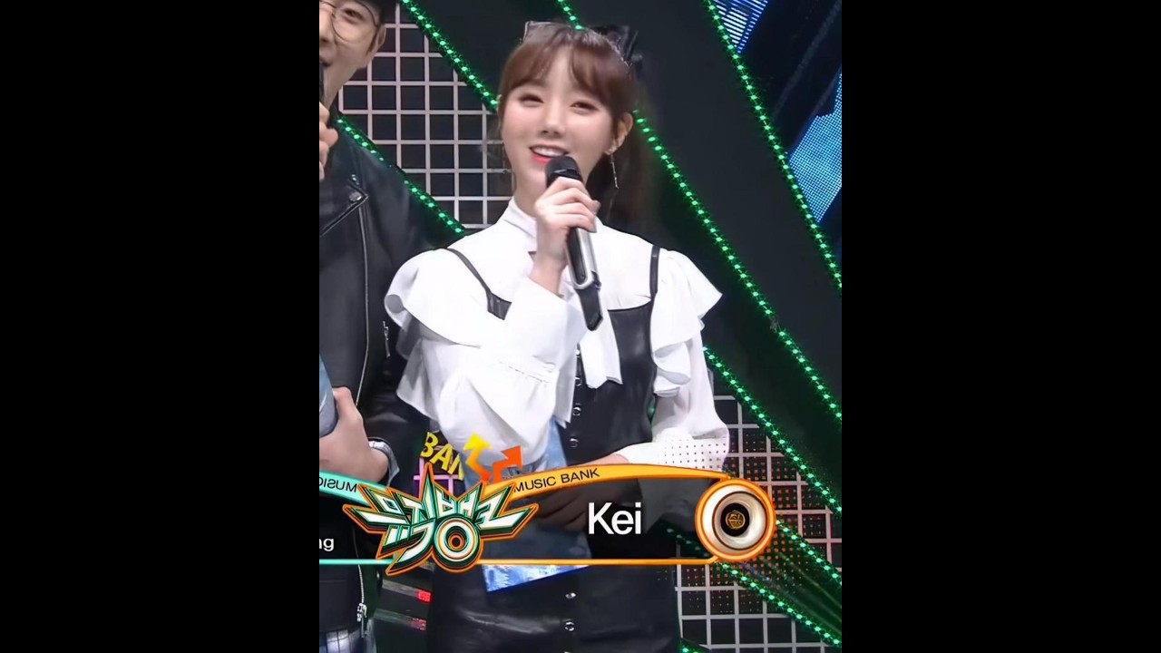 181130 KBS 뮤직뱅크 MC 러블리즈 케이 Kei~🖤🤍🌸