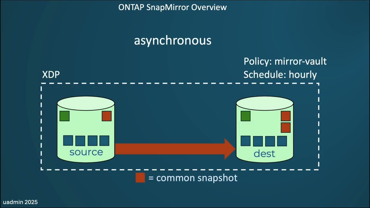 NetApp ONTAP SnapMirror Overview