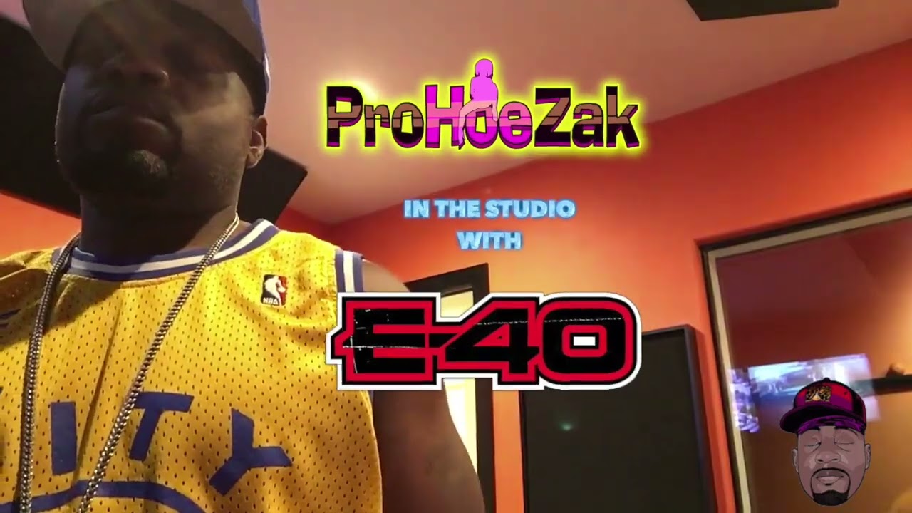 In the Studio with E40