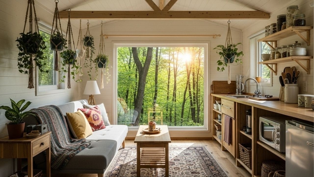 Ultra-Tiny Home Hidden in Nature &ndash; A Luxury Biophilic Escape!
