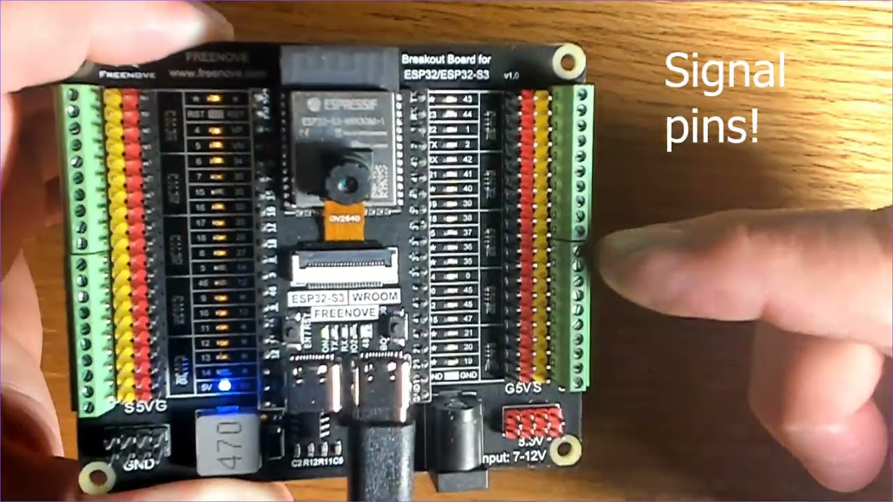 Главные причины приобрести плату Freenove ESP32/ESP32-S3 Breakout! #Arduino