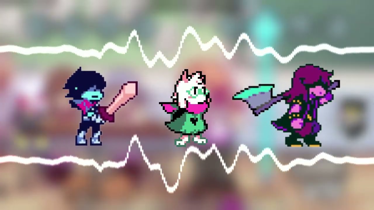 [FNF WEEKLY] Motivation but Deltarune characters sing it [COVER] (+chromatics)