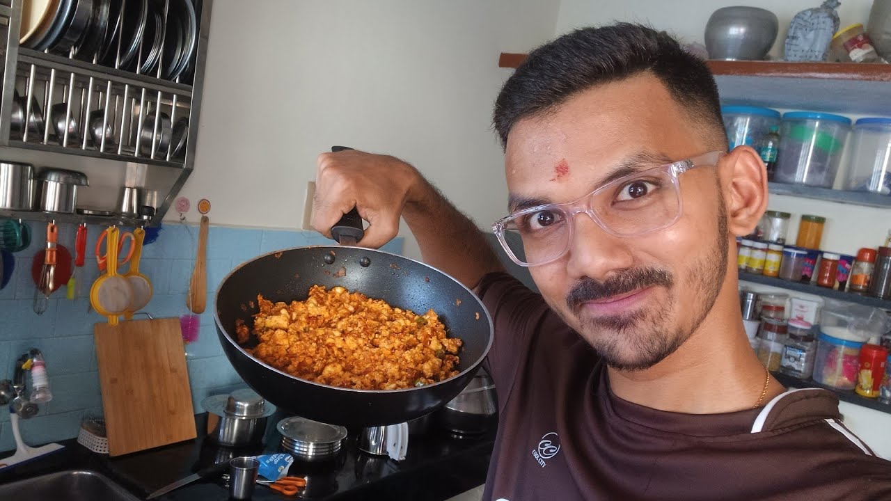 I made Paneer Bhurji