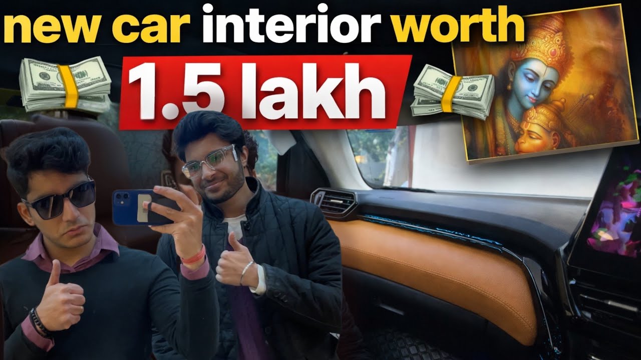 New car interior done from Karol bagh worth 1.5 Lakh💸🔥|| Daksh Tomar