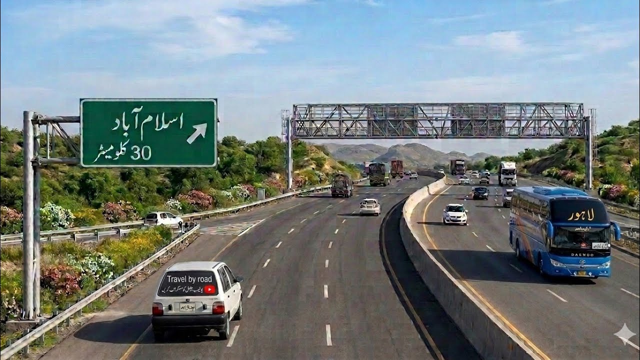 Pakistan motorways | motorways network in Pakistan | best roads in the world 