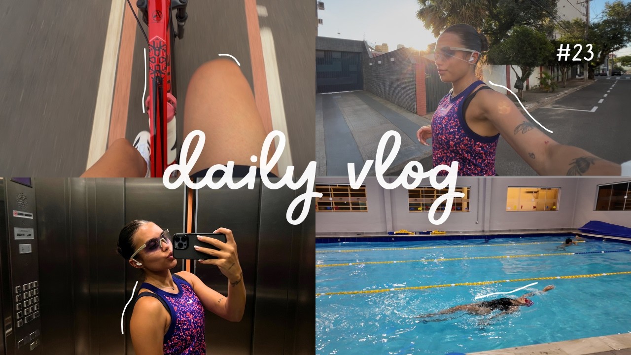 VLOG: começando um esporte novo, triatleta?...