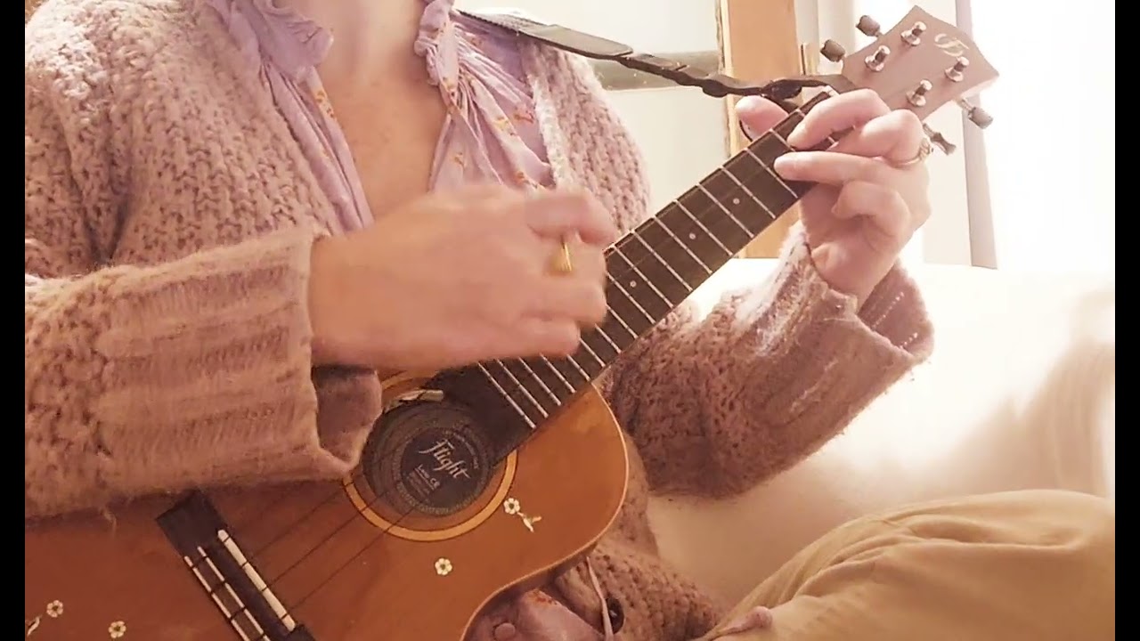 Amor tambien ( F.Gall) cover Ukulélé training