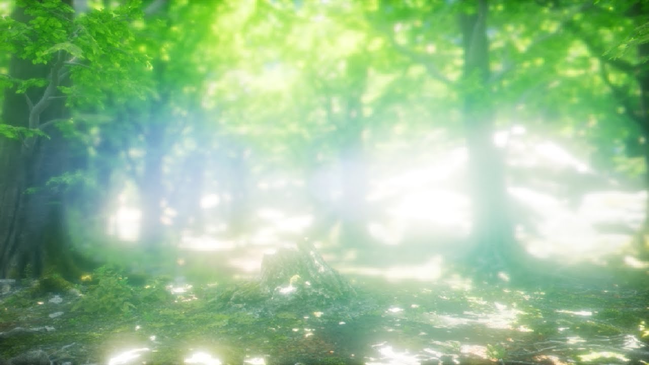 SOOTHING FOREST NATURE SOUNDS AND BEAUTIFUL ANIMATION WITH RELAXING AMBIENT CELTIC MEDIEVAL MUSIC