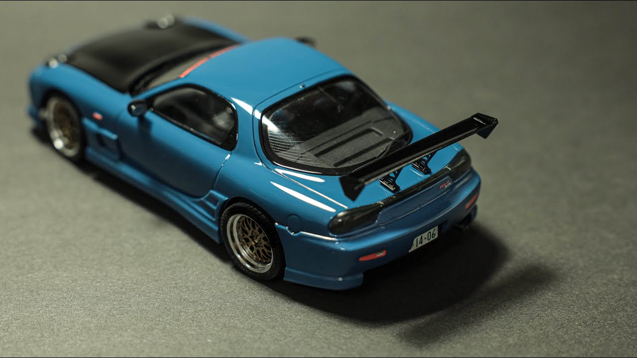 『模型時間』 1/24  Aoshima RX-7 full build