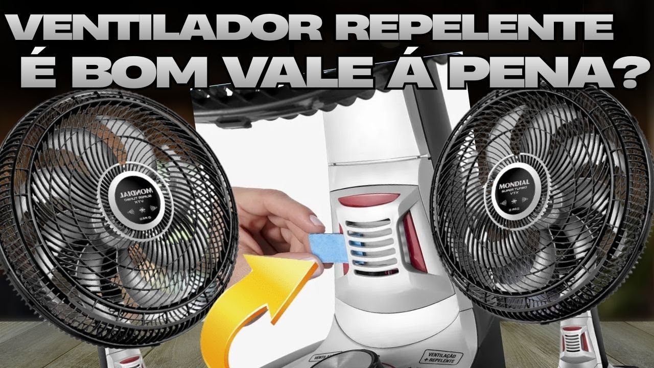 Ventilador 40cm Super Turbo 8 Pás Repelente MONDIAL é BOM?