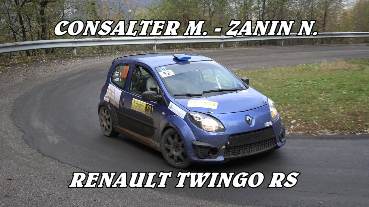 2° RALLY TRENTINO 2024 | CONSALTER M. - ZANIN N. | RENAULT TWINGO RS | VIDEO BY BELLUNOVIDEO